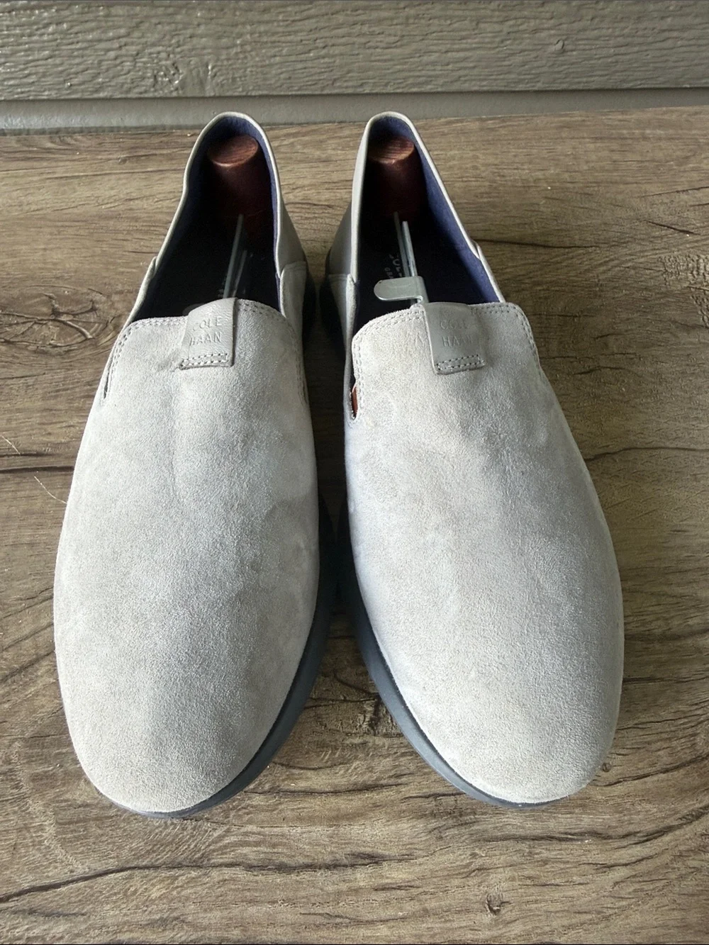 Grand . OS Women’s Slip-On Casual Shoes in Light Gray size 9 B